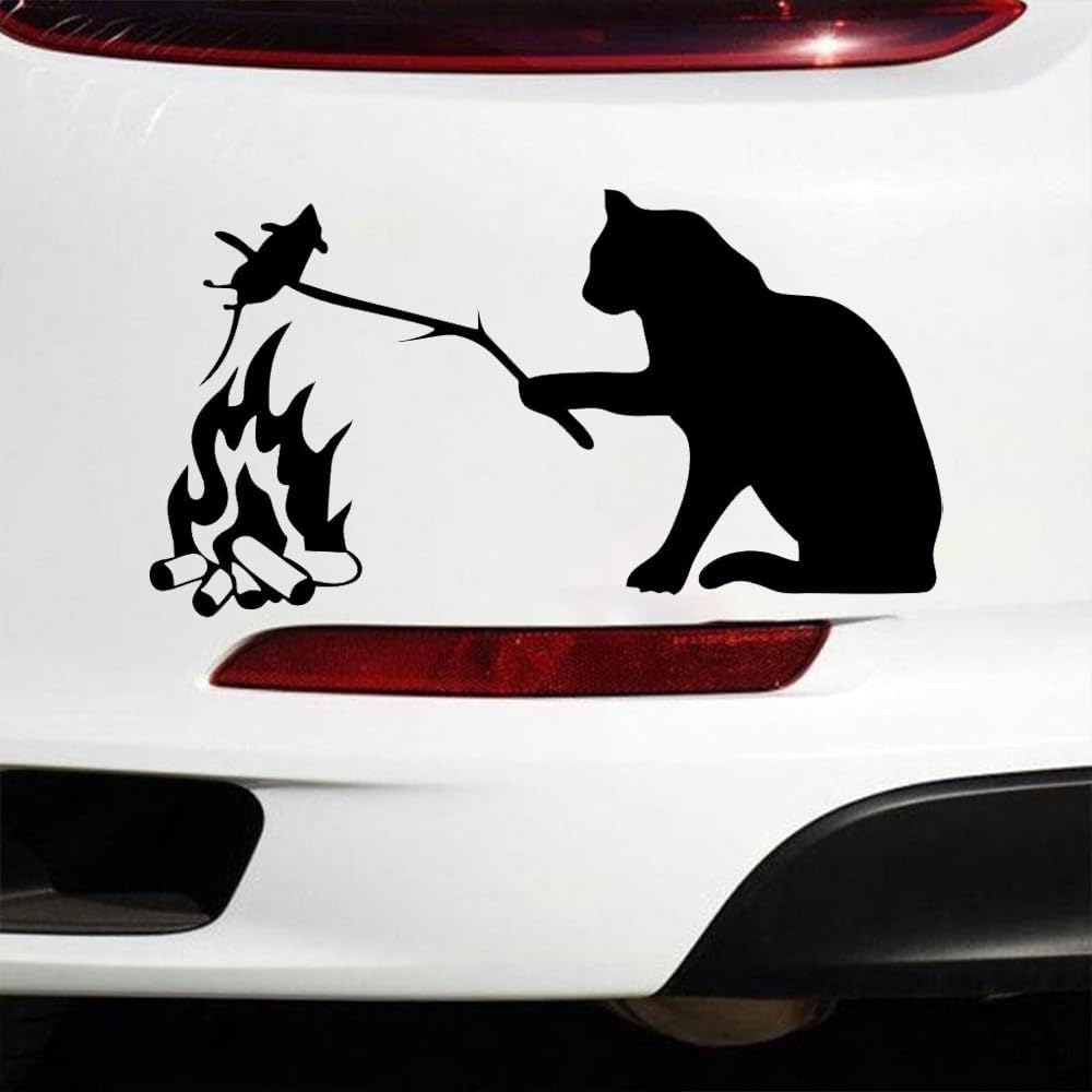 Cat and Mouse   Die Cut Vinyl Decal