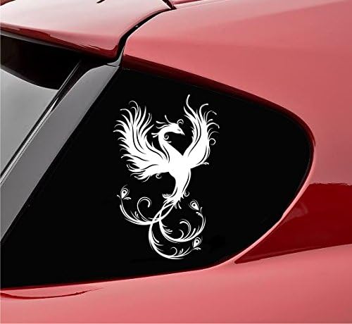 Slap-Art Elegant Phoenix Vinyl Decal  Die Cut Vinyl Decal