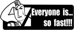 2pcs Car Stickers,Car Accessories, Driver Vinyl Decal, Black and White Removable Bumper Sticker, Auto Stickers and Decals, Warning Sign for Vehicle Safety,Waterproof  Die Cut Vinyl Decal