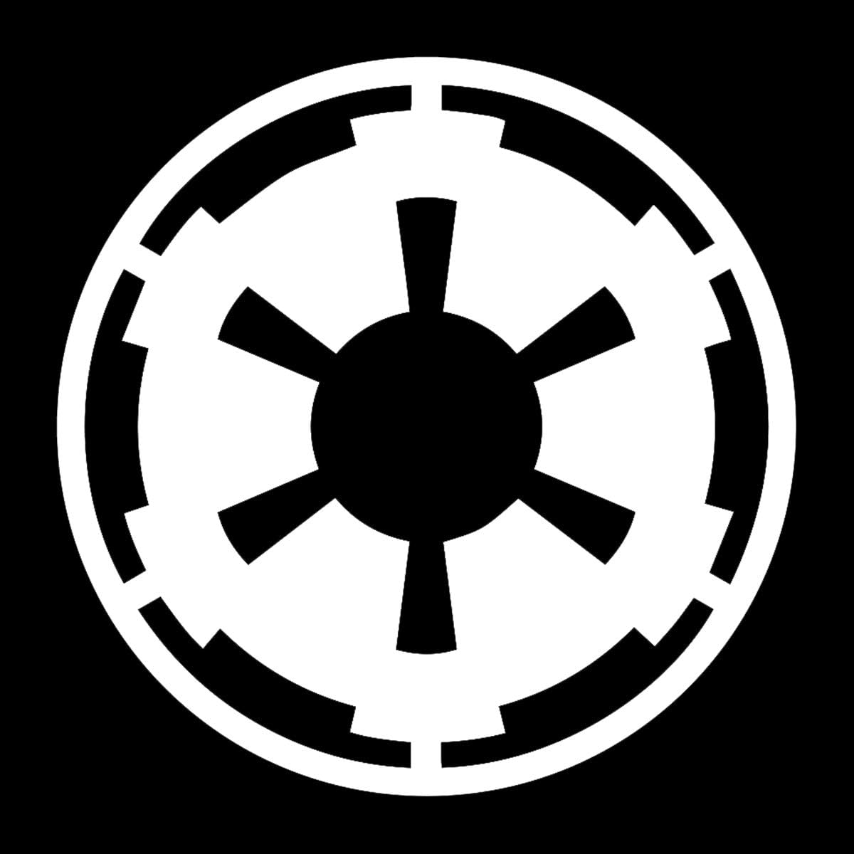 EvolveFISH SW Imperial Galactic Empire Weatherproof Vinyl Decal Die Cut Vinyl Decal