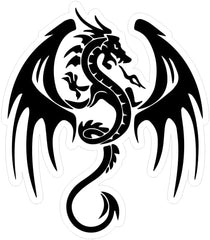 MAKTEM Dragon Die Cut Vinyl Decal