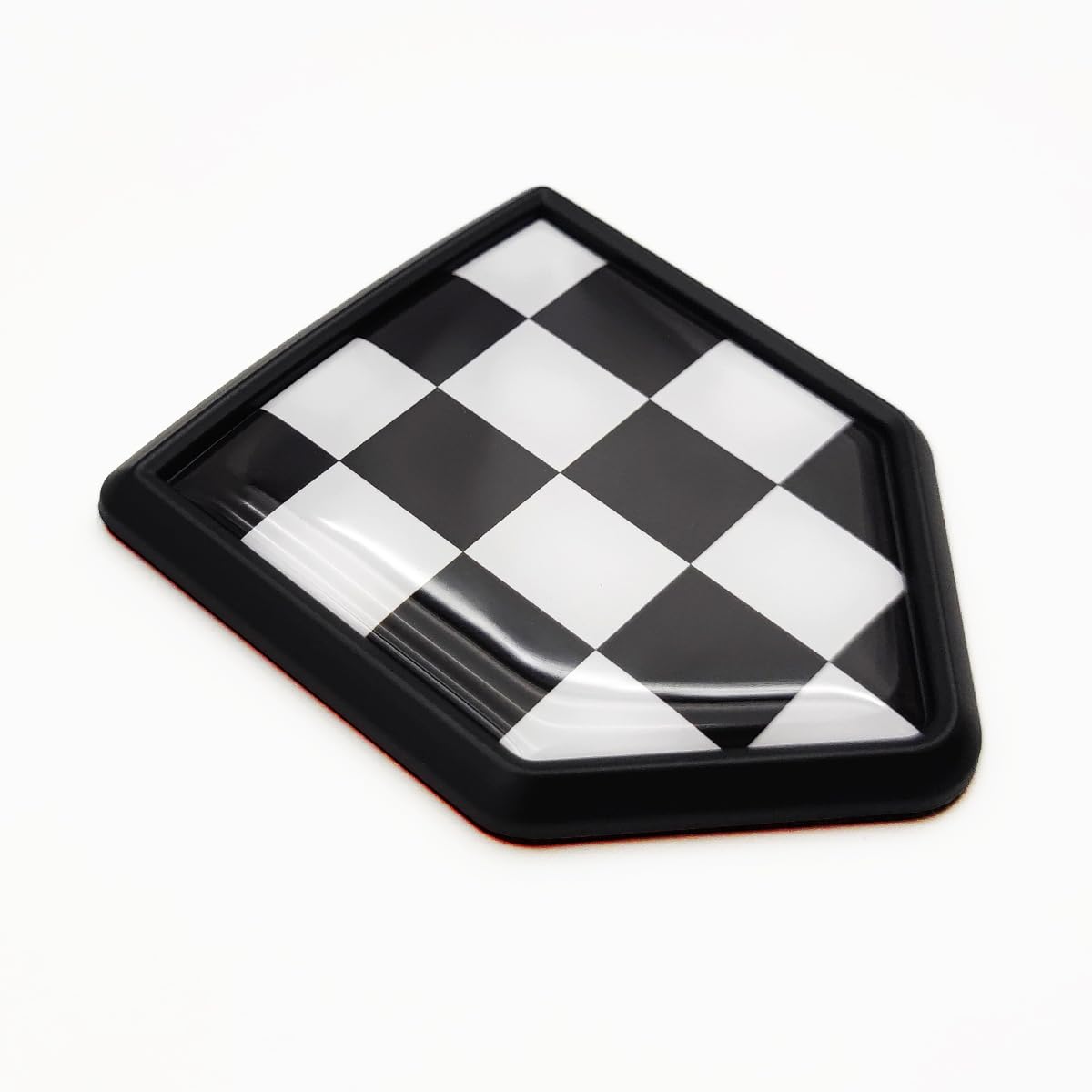 Overdecor Checkered Black  Die Cut Vinyl Decal