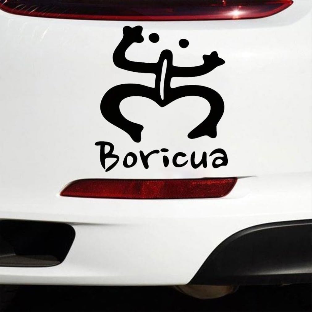 Puerto Rico Taino Coqui Frog Vinyl Decal, Boricua Adhesive Decal for Cars  Die Cut Vinyl Decal
