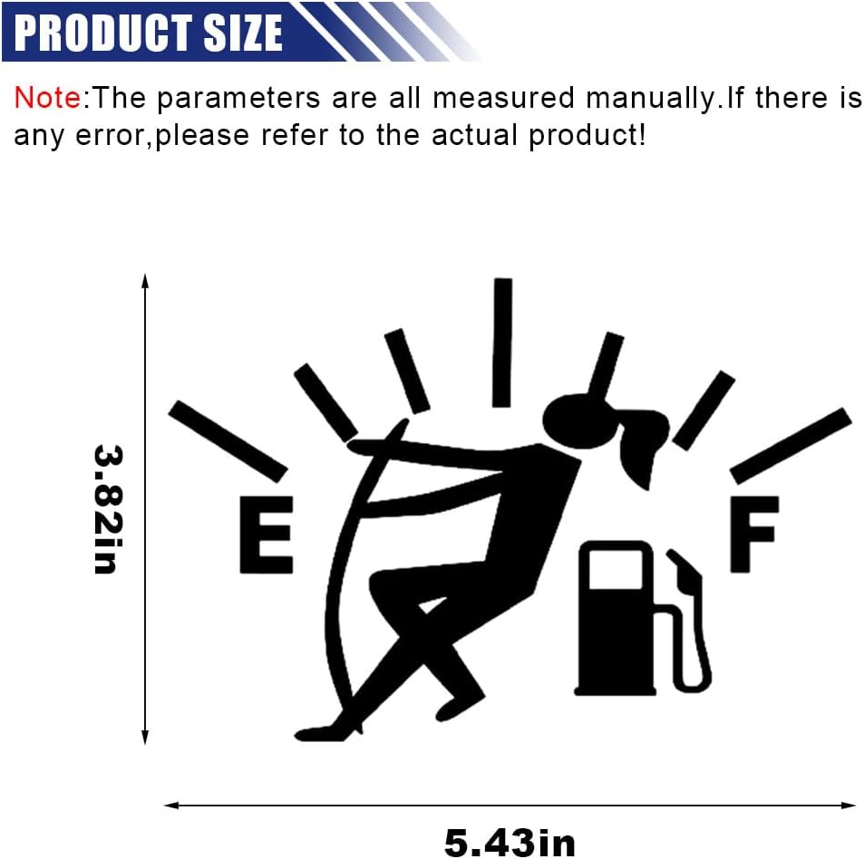 High Gas Consumption Vinyl Die Cut Vinyl Decal