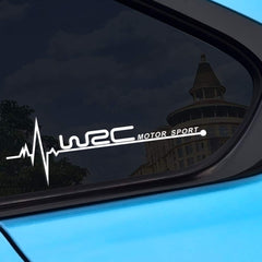 Designer Heartbeat Car Sticker Die Cut Vinyl Decal