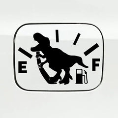 Pack Dinosaur Fuel Tank Cap  - Creative Vinyl Decal for Cars, Interesting Auto Gas Station  Die Cut Vinyl Decal