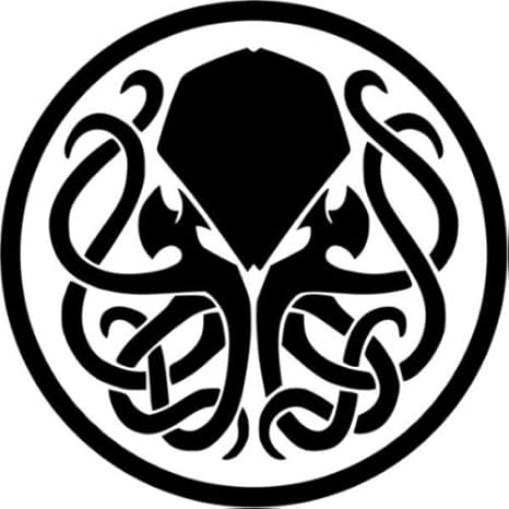 Cthulhu Myth God Symbol Vinyl Graphic For Windows, Cars, Trucks, Laptops, Etc.