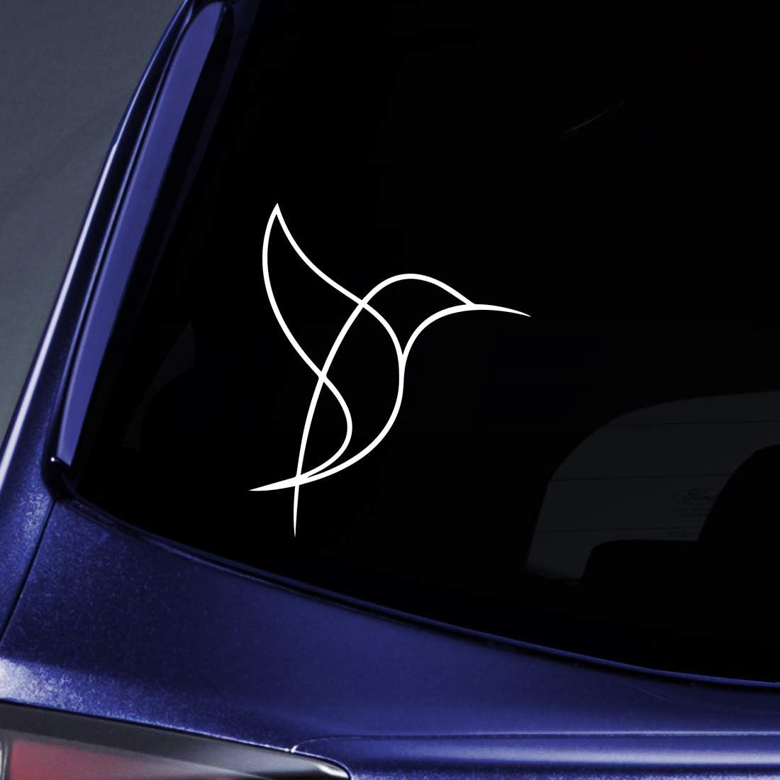 Bargain Max Decals Simple Bird Outline Die Cut Vinyl Decal
