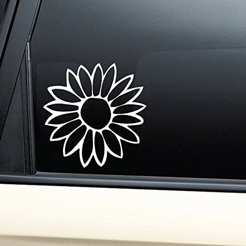 Flower Vinyl Decal  Die Cut Vinyl Decal
