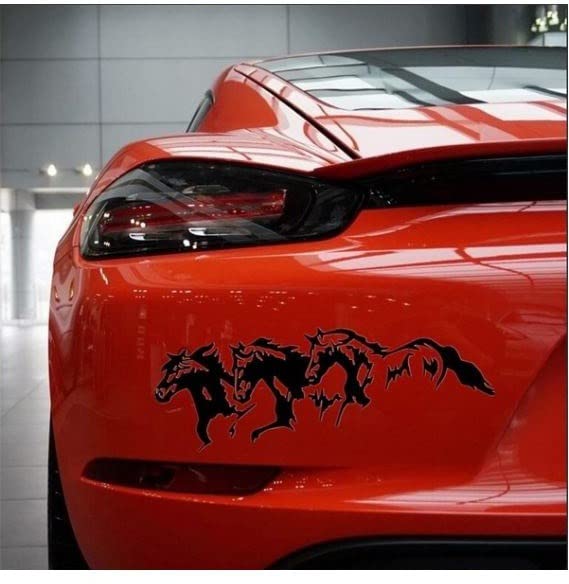 Running Horses Car Sticker Die Cut Vinyl Decal