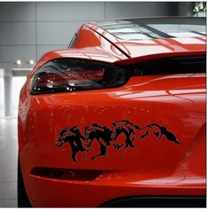 Running Horses Car Sticker Die Cut Vinyl Decal
