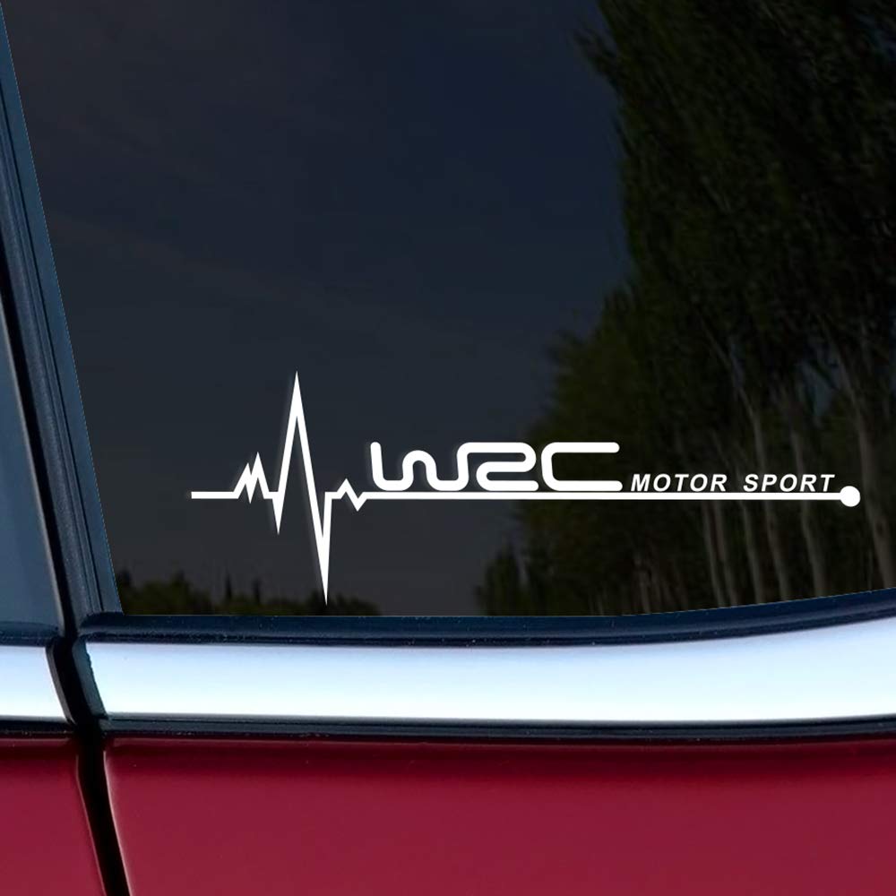 Designer Heartbeat Car Sticker Die Cut Vinyl Decal