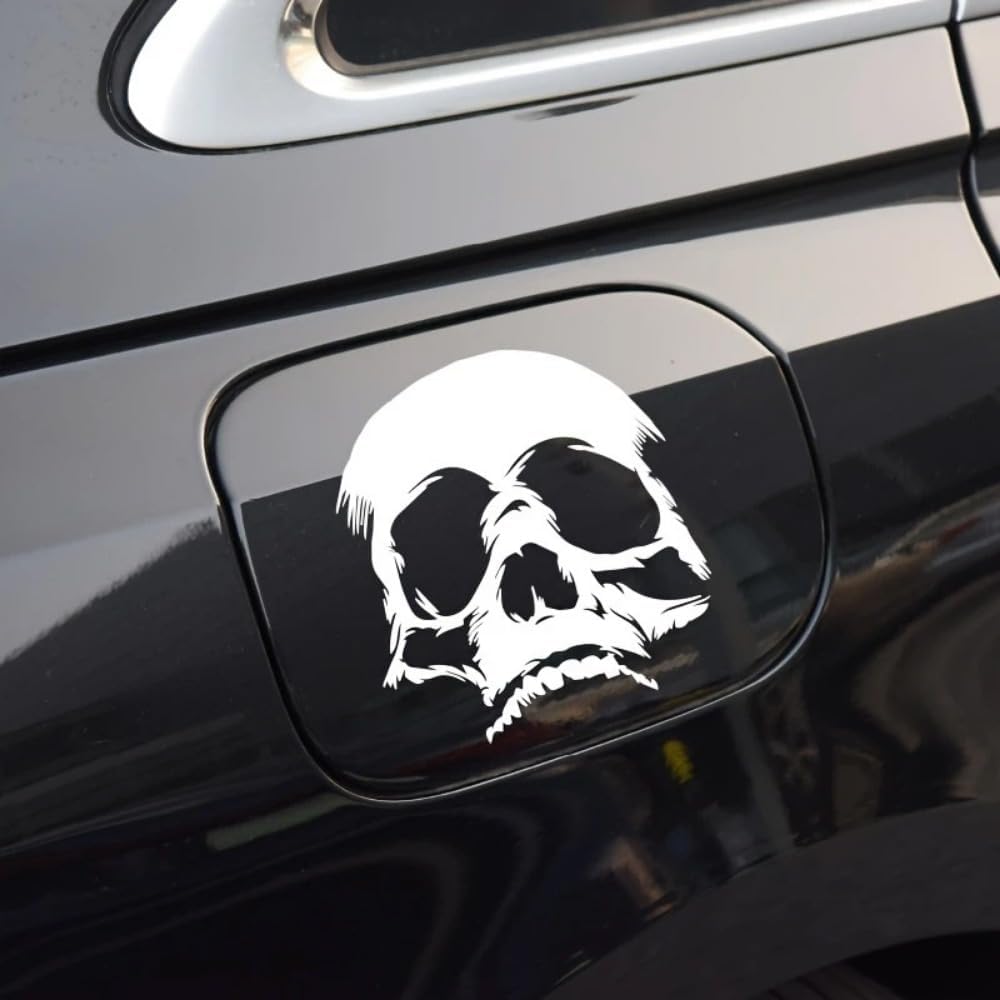 Skull Vinyl  Die Cut Vinyl Decal