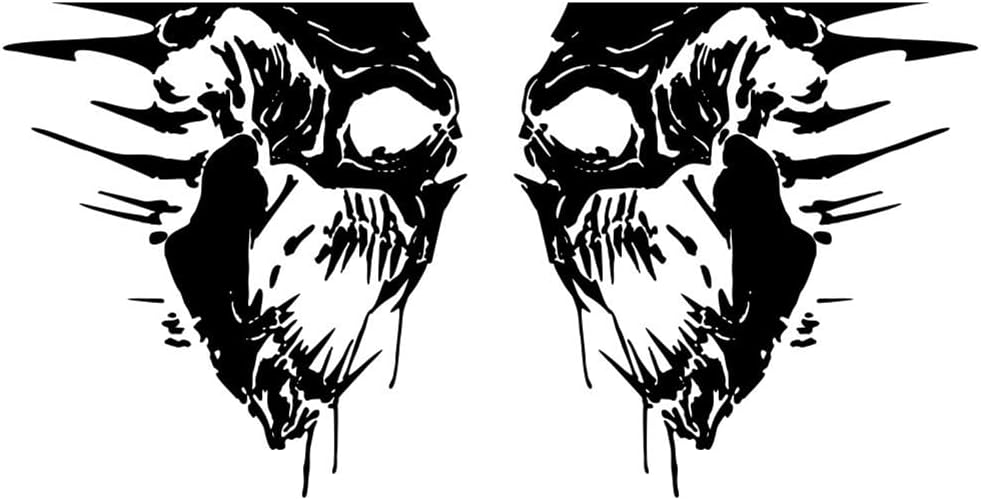 Car Sticker Terrorist Skull Tailgate Decals Decorative Accessories Sticker Die Cut Vinyl Decal