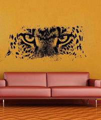 Large Tiger Face  Die Cut Vinyl Decal
