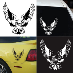 Fashion Eagle on Car Funny Wild Animal Die Cut Vinyl Decal
