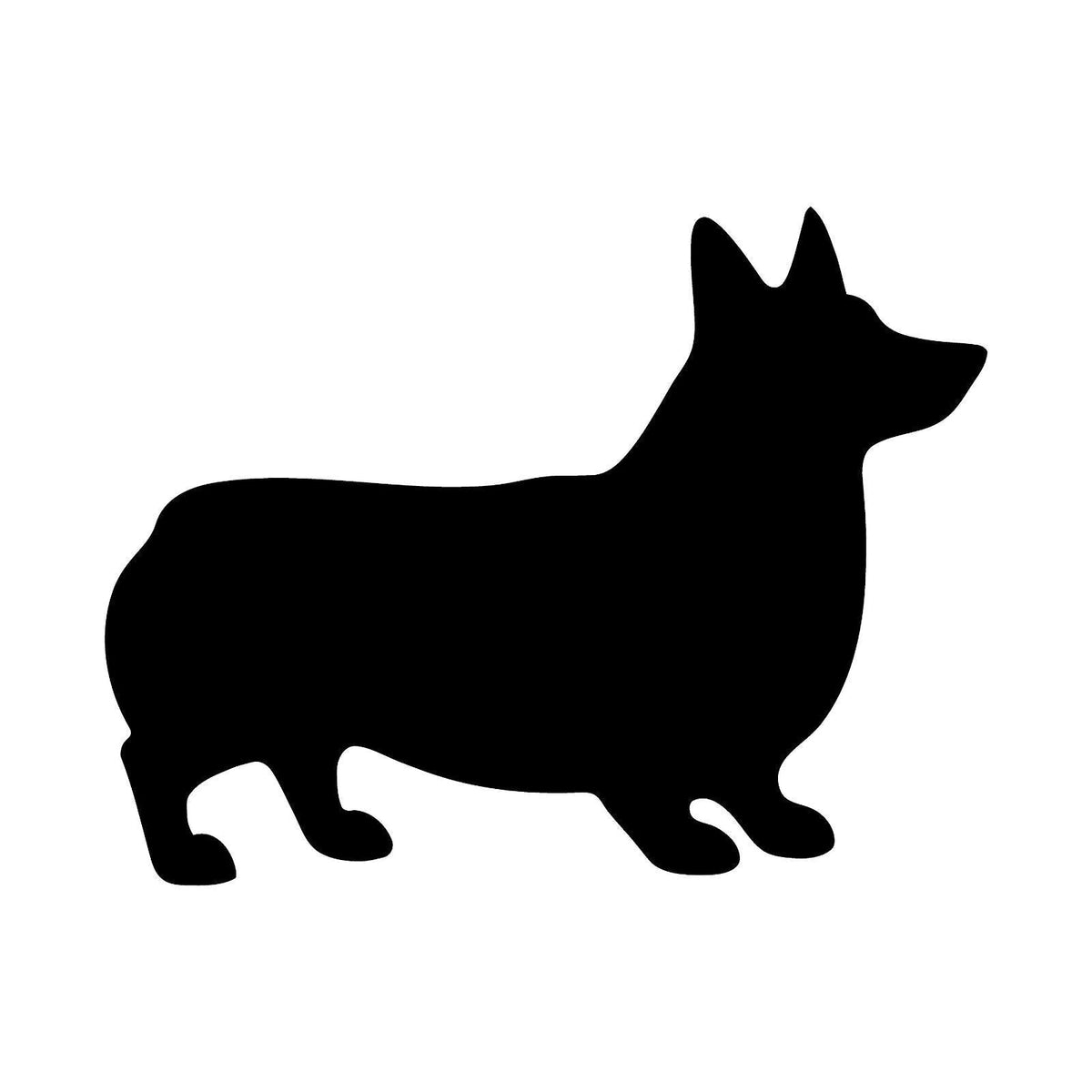Pembroke Welsh Corgi Vinyl Die Cut Vinyl Decal/ Bumper For Windows, Cars, Trucks, Laptops, Etc.