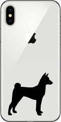 Basenji Vinyl Die Cut Vinyl Decal/ Bumper For Windows, Cars, Trucks, Laptops, Etc.