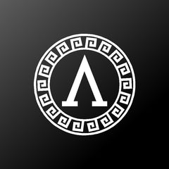 Lambda Shield Vinyl Die Cut Vinyl Decal/ Bumper For Windows, Cars, Trucks, Laptops, Etc.