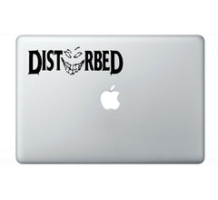 DISTURBED Vinyl Die Cut Vinyl Decal/ Bumper For Windows, Cars, Trucks, Laptops, Etc.
