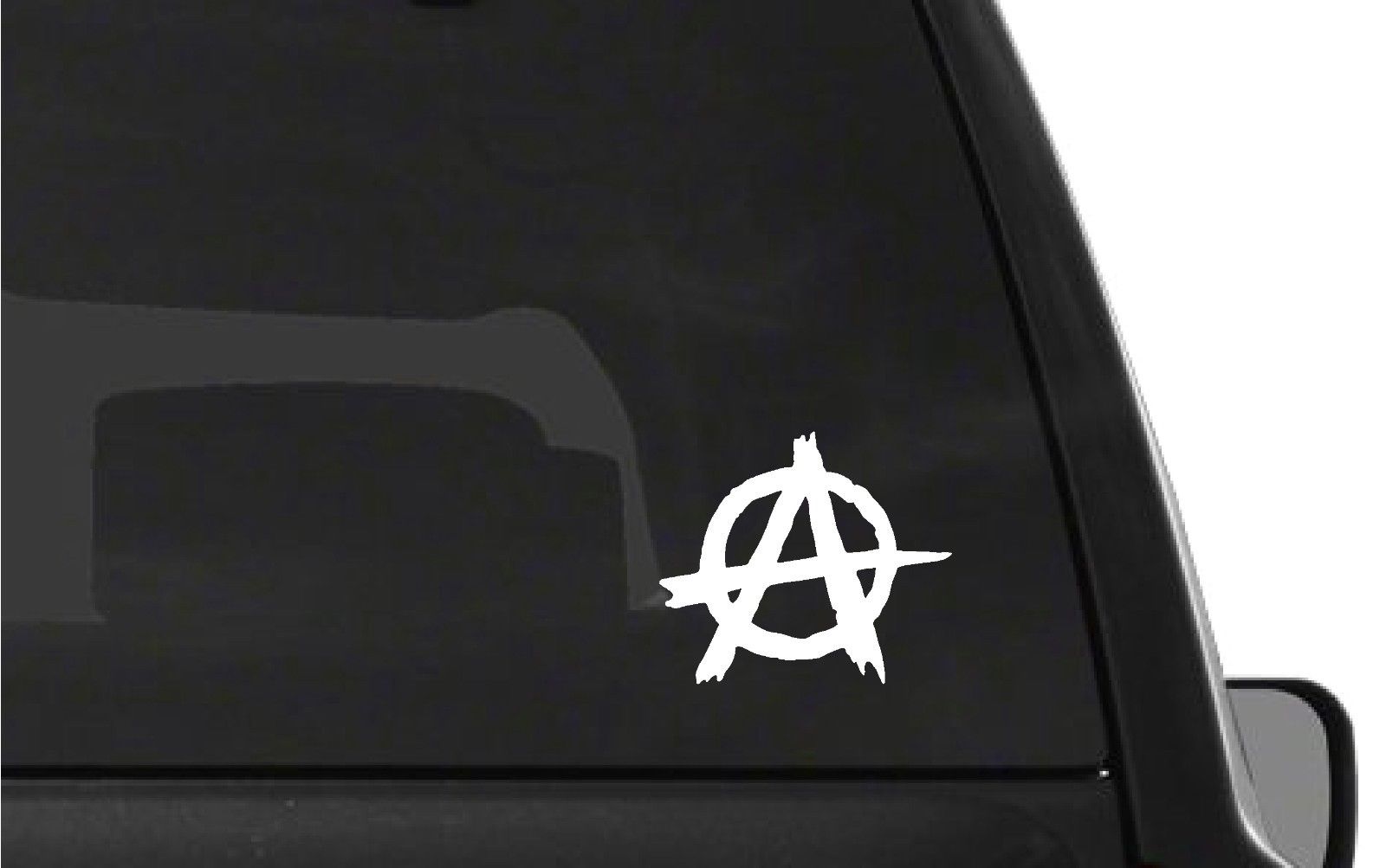Anarchy Symbol Vinyl Die Cut Vinyl Decal/ Bumper For Windows, Cars, Trucks, Laptops, Etc.
