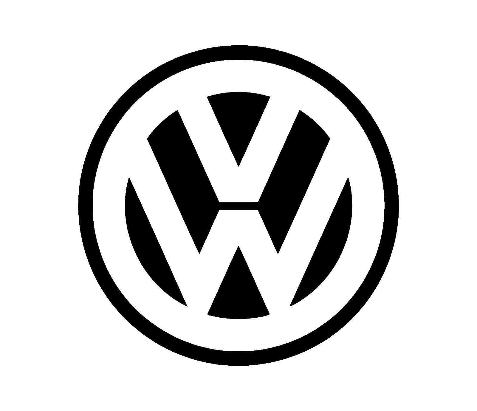 Volkswagen Logo Vinyl Die Cut Vinyl Decal/ Bumper For Windows, Cars, Trucks, Laptops, Etc.