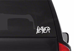 Slayer Thrash Metal Band Vinyl Die Cut Vinyl Decal/ Bumper For Windows, Cars, Trucks, Laptops, Etc.