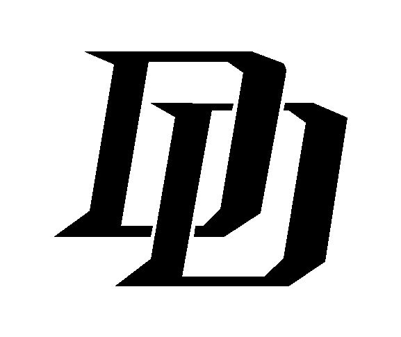 Daredevil DD Marvel Logo Car Vinyl Die Cut Vinyl Decal/ Bumper For Windows, Cars, Trucks, Laptops, Etc.