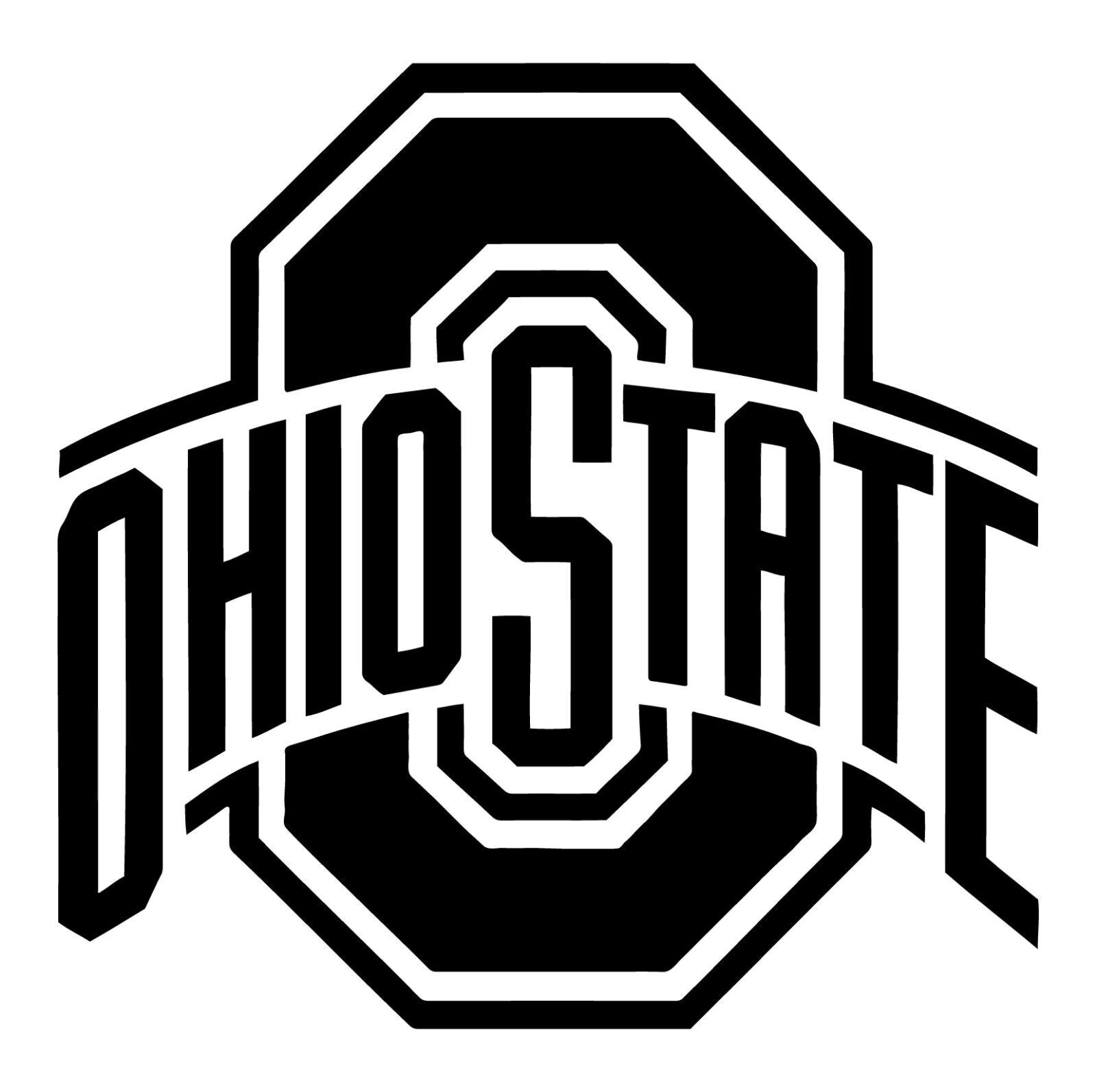 Ohio State Buckeyes Baseball symbol Vinyl Die Cut Vinyl Decal/ Bumper For Windows, Cars, Trucks, Laptops, Etc.