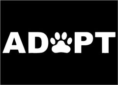 DOG LIFE Paw  Cute Family Vinyl Die Cut Vinyl Decal/ Bumper For Windows, Cars, Trucks, Laptops, Etc.