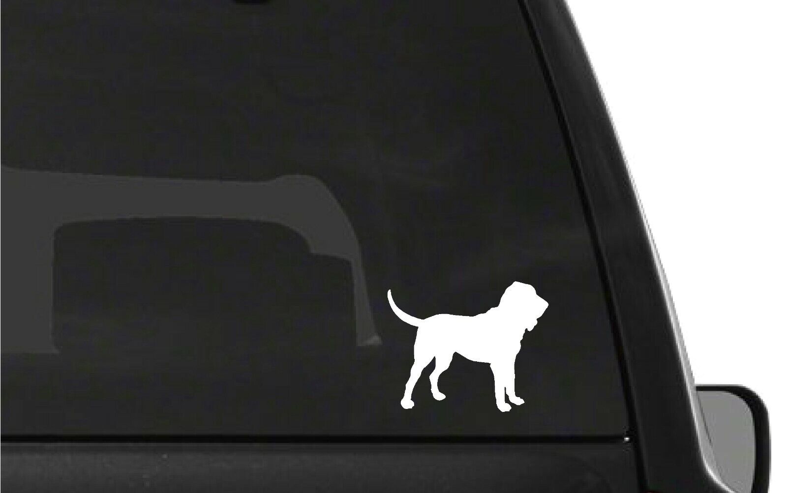 Bloodhound Vinyl Die Cut Vinyl Decal/ Bumper For Windows, Cars, Trucks, Laptops, Etc.