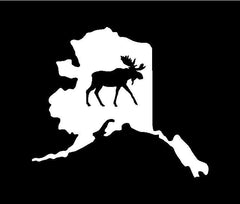 ALASKAN Vinyl Die Cut Vinyl Decal/ Bumper For Windows, Cars, Trucks, Laptops, Etc.