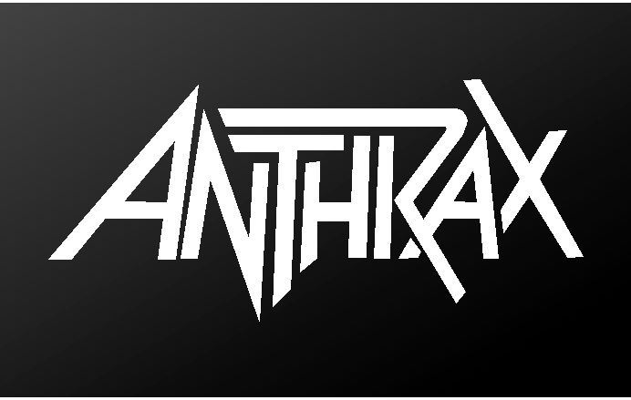 Anthrax Vinyl Decal Thrash Metal Band Vinyl Die Cut Vinyl Decal/ Bumper For Windows, Cars, Trucks, Laptops, Etc.