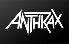 Anthrax Vinyl Decal Thrash Metal Band Vinyl Die Cut Vinyl Decal/ Bumper For Windows, Cars, Trucks, Laptops, Etc.