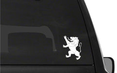 Belgian Lion Vinyl Die Cut Vinyl Decal/ Bumper For Windows, Cars, Trucks, Laptops, Etc.