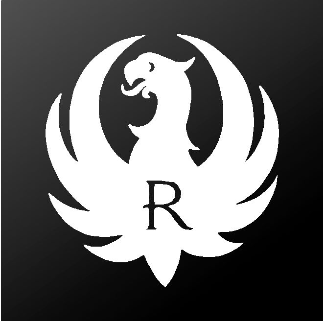 Ruger Pistols Rifles Firearms Logo Vinyl Die Cut Vinyl Decal/ Bumper For Windows, Cars, Trucks, Laptops, Etc.