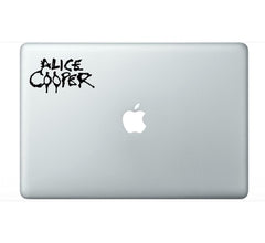 Alice Cooper band Logo Vinyl Die Cut Vinyl Decal/ Bumper For Windows, Cars, Trucks, Laptops, Etc.