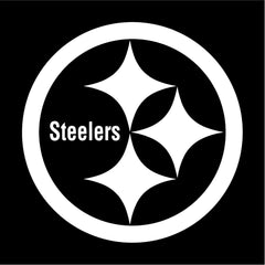 Pittsburgh Steelers Football NFL Vinyl Die Cut Vinyl Decal/ Bumper For Windows, Cars, Trucks, Laptops, Etc.
