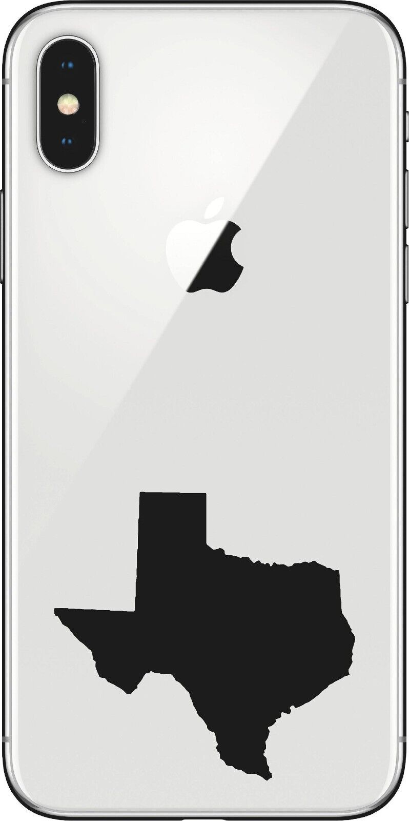 Texas State Outline Vinyl Die Cut Vinyl Decal/ Bumper For Windows, Cars, Trucks, Laptops, Etc.