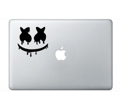 Dripping Marshmello EDM House Music DJ Vinyl Die Cut Vinyl Decal/ Bumper For Windows, Cars, Trucks, Laptops, Etc.