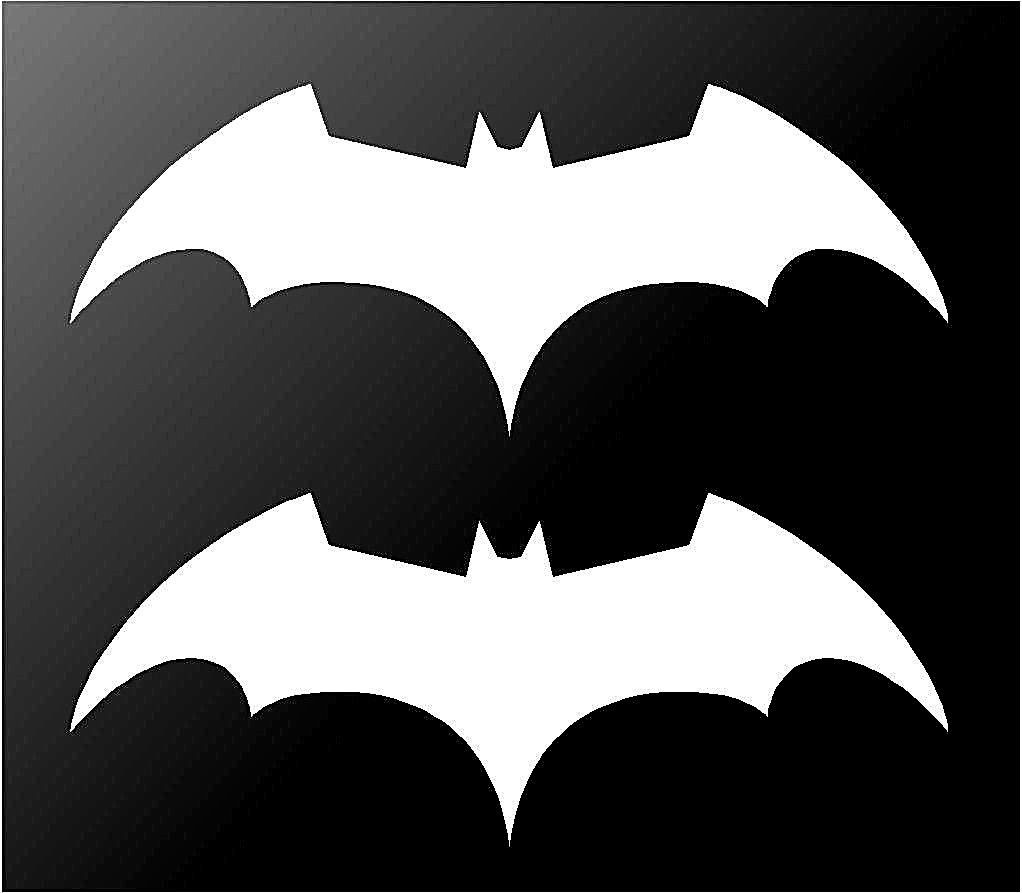 Batman Begins Symbol Vinyl Die Cut Vinyl Decal/ Bumper For Windows, Cars, Trucks, Laptops, Etc.