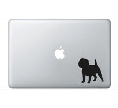 Brussels Griffon Vinyl Die Cut Vinyl Decal/ Bumper For Windows, Cars, Trucks, Laptops, Etc.