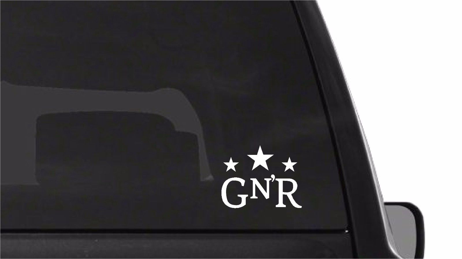 Guns N' Roses Vinyl Die Cut Vinyl Decal/ Bumper For Windows, Cars, Trucks, Laptops, Etc.
