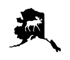 ALASKAN Vinyl Die Cut Vinyl Decal/ Bumper For Windows, Cars, Trucks, Laptops, Etc.