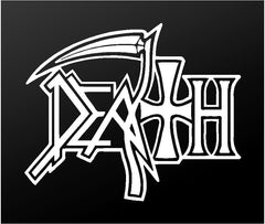 Death Metal Band Vinyl Die Cut Vinyl Decal/ Bumper For Windows, Cars, Trucks, Laptops, Etc.
