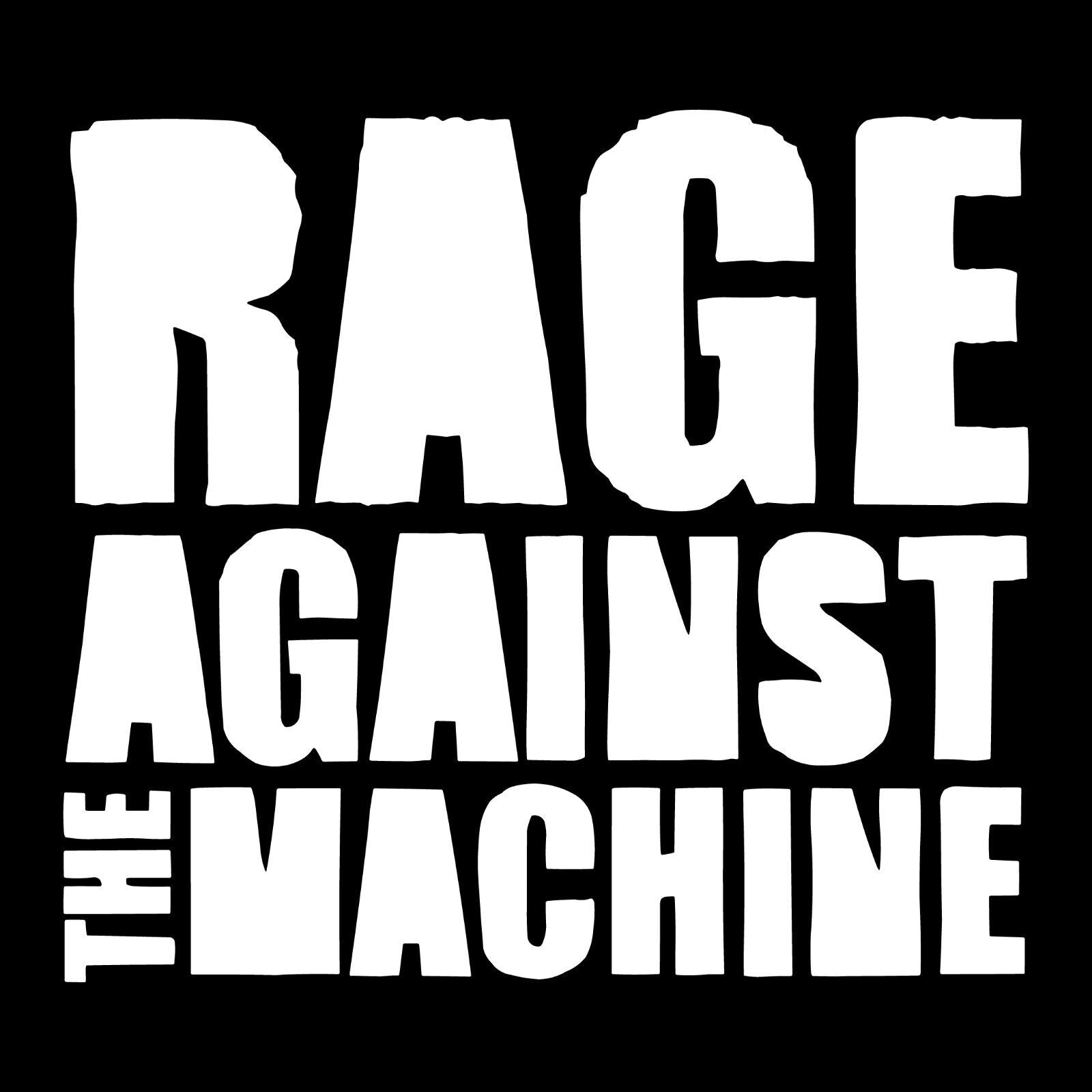 Rage Against The Machine Vinyl Die Cut Vinyl Decal/ Bumper For Windows, Cars, Trucks, Laptops, Etc.