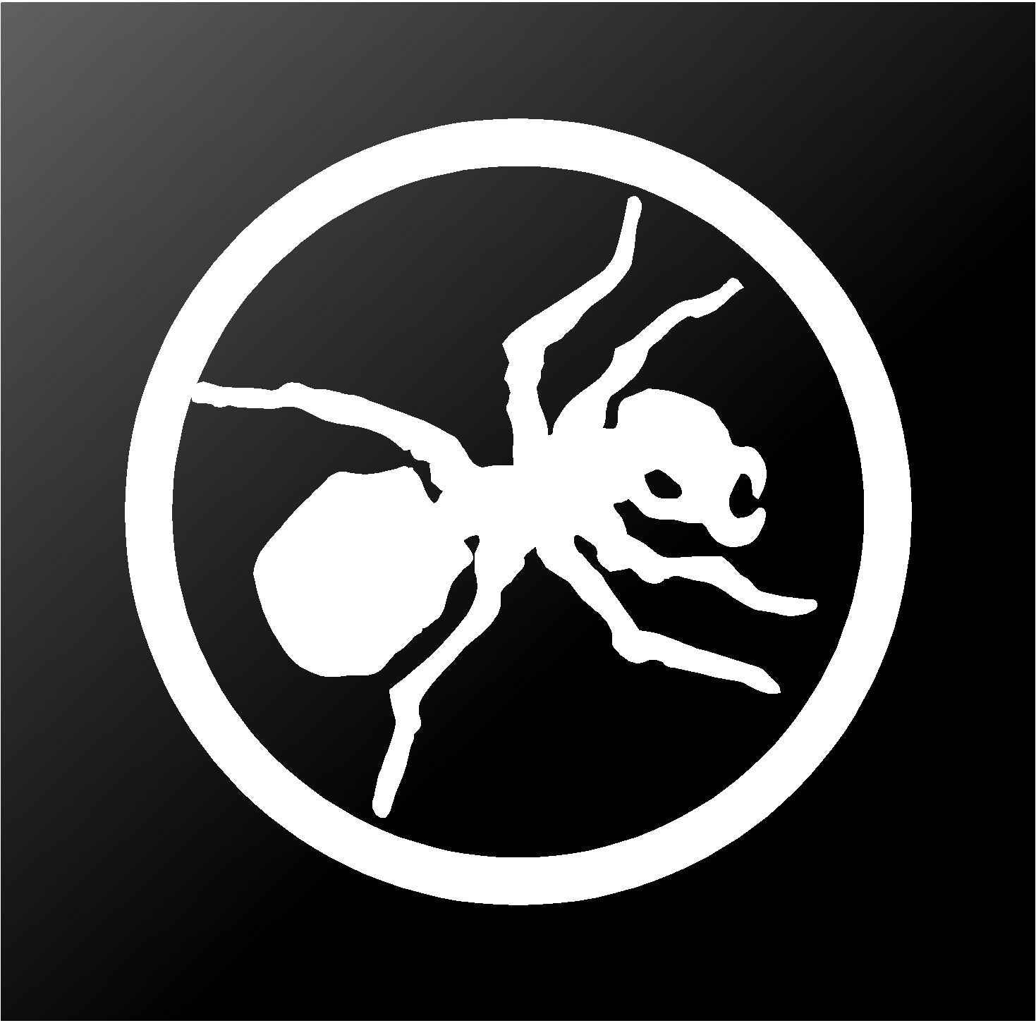 The Prodigy Ant Logo Techno Electro Vinyl Die Cut Vinyl Decal/ Bumper For Windows, Cars, Trucks, Laptops, Etc.