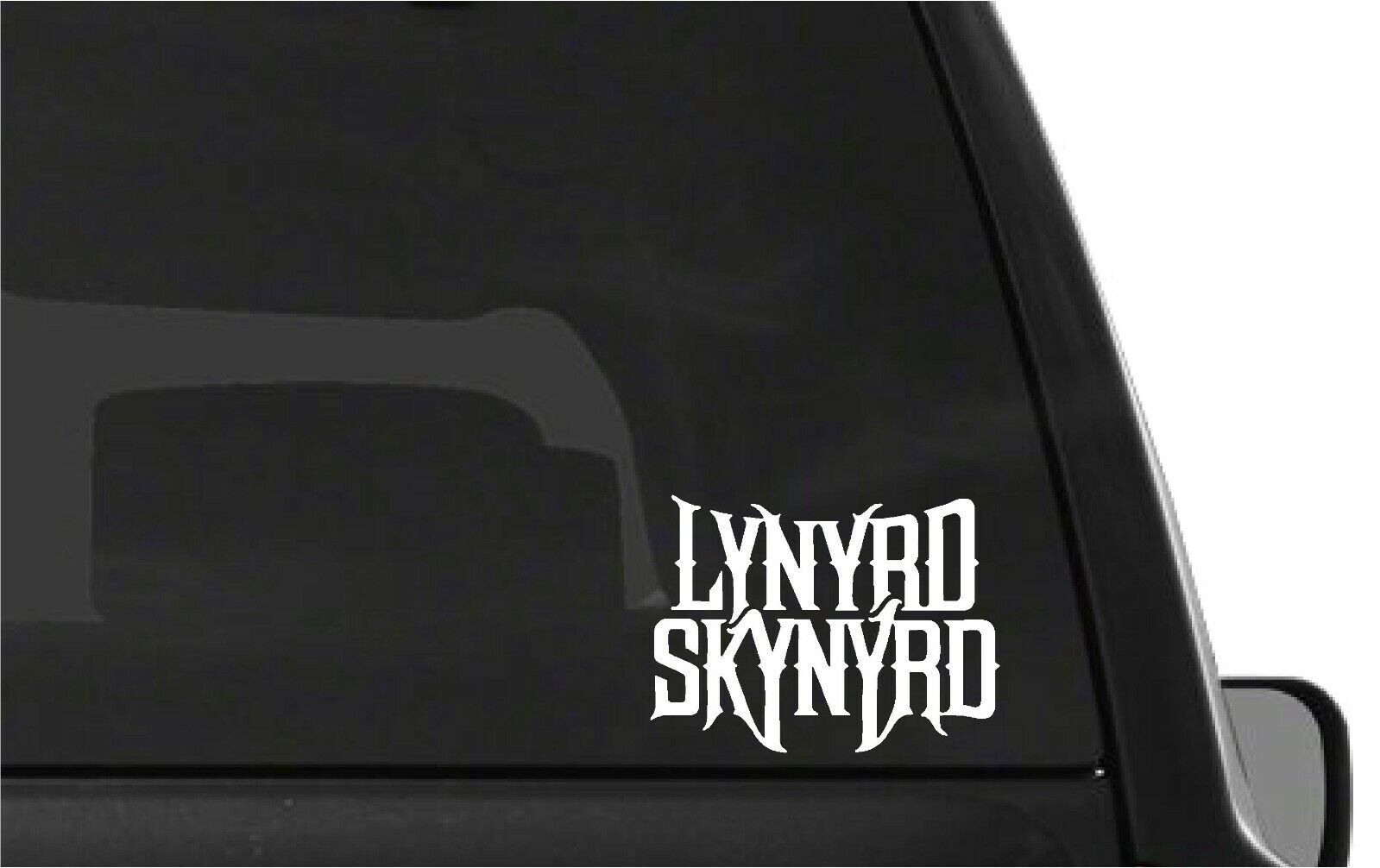 Lynyrd Skynyrd band Logo Vinyl Die Cut Vinyl Decal/ Bumper For Windows, Cars, Trucks, Laptops, Etc.