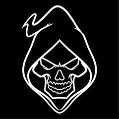 Grim Reaper Vinyl Die Cut Vinyl Decal/ Bumper For Windows, Cars, Trucks, Laptops, Etc.