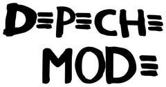 Depeche Mode band Logo Vinyl Die Cut Vinyl Decal/ Bumper For Windows, Cars, Trucks, Laptops, Etc.